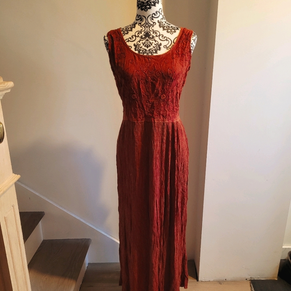 90's maxi dress